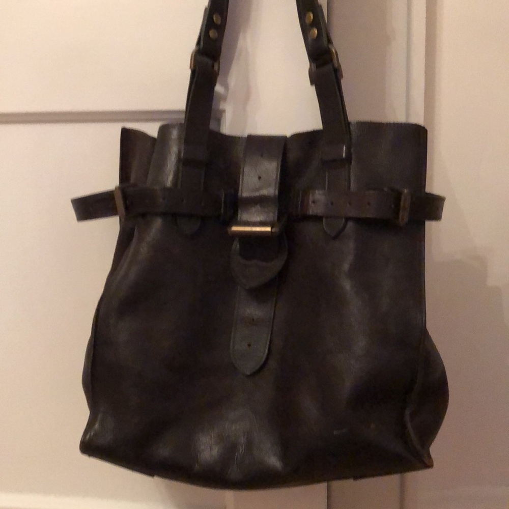 Authentic - Mulberry Satchel. Dark Brown.